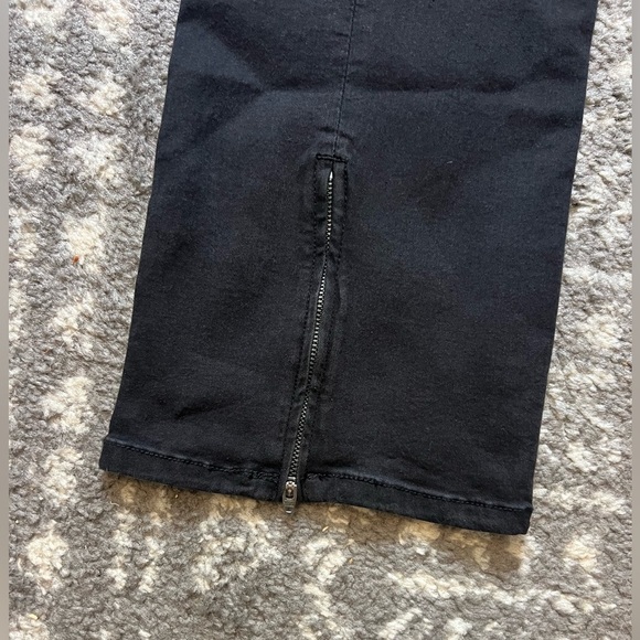 Nicole Miller Women's Black Straight Leg Jeans size 14 (M127) never worn - Picture 9 of 11